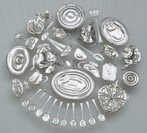 Piezas sueltas de plata