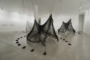 Instalación en una galería de arte