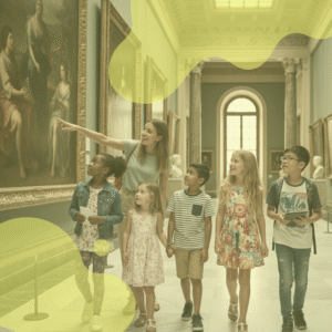 visita guiada al museo del prado para niños de 6 a 12 años, llena de juegos y retos especialmente diseñados para niños
