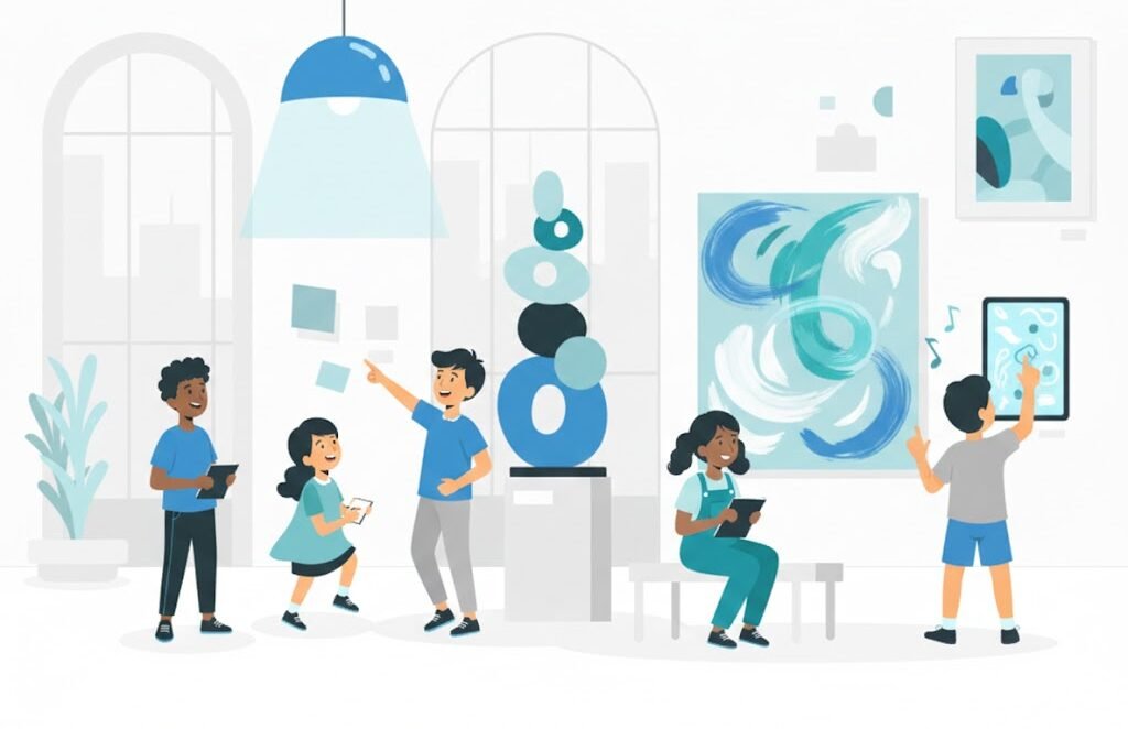 Art Stories actividade en museos para niños