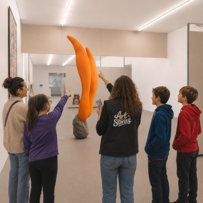 Museo Reina Sofia con niños recorrido guiado
