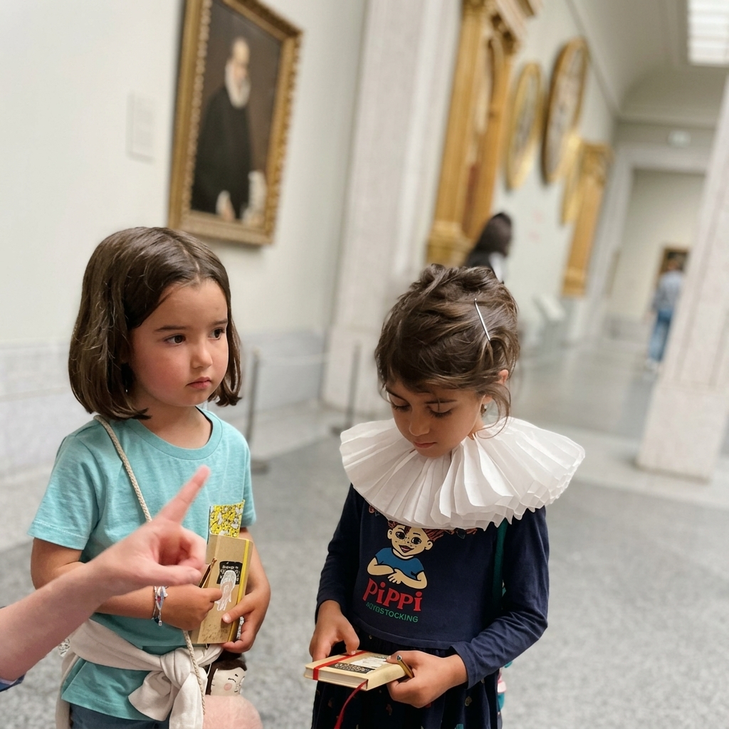 Aventura en el museo del Prado para niños tour guiado