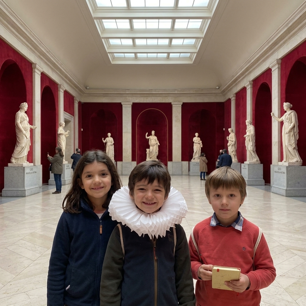 Niños tour en el museo del Prado