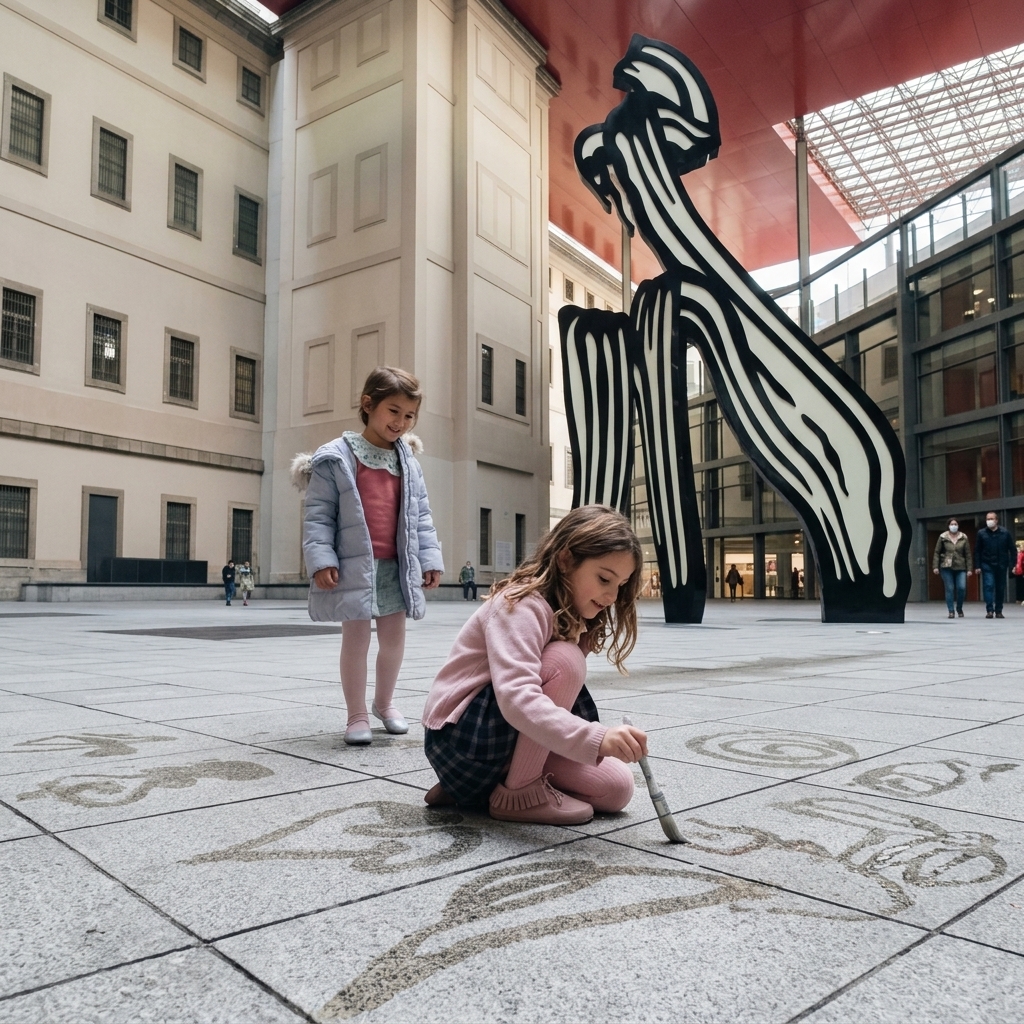 Recorrido guiado por el museo Reina Sofia para familias