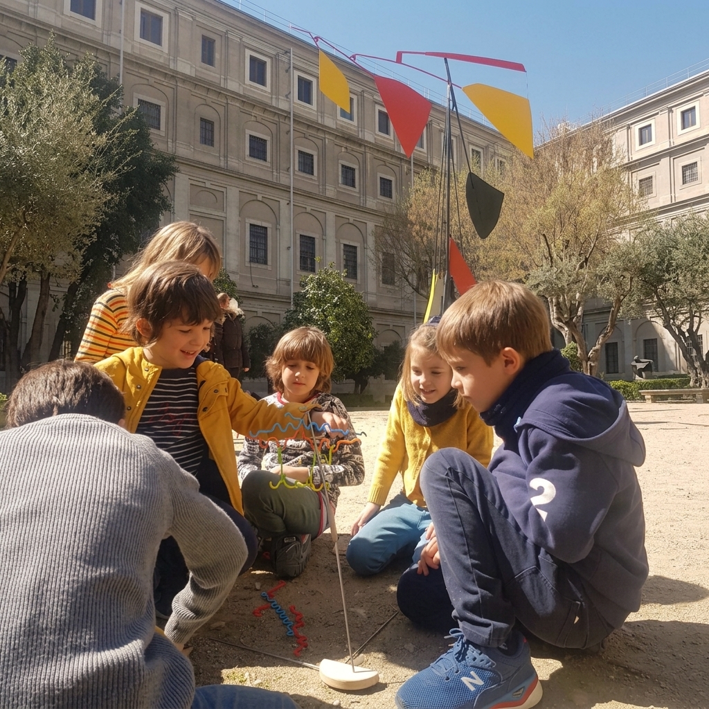 Visita guiada al museo reina sofia para niños
