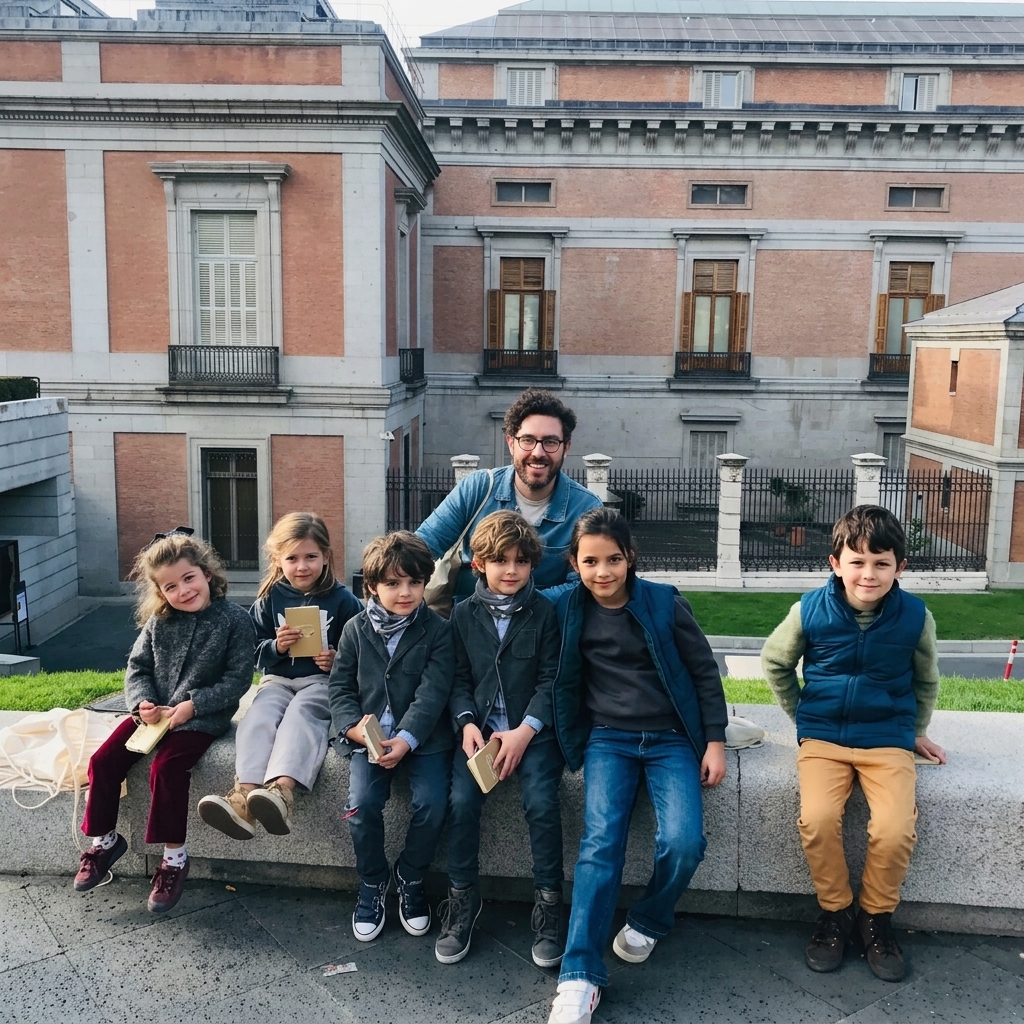 Visita privada al museo del Prado para niños y familias