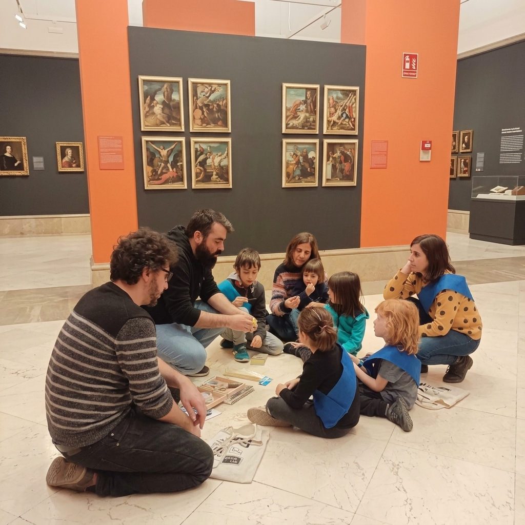 recorrido privado con niños en el Museo Thyssen